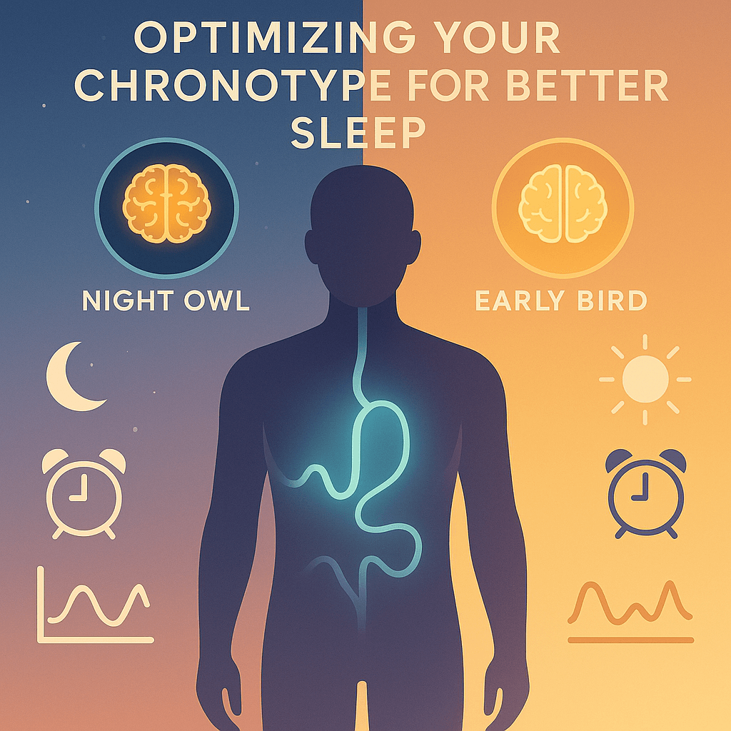 Early bird waking up at sunrise with consistent sleep schedule for energy and focus